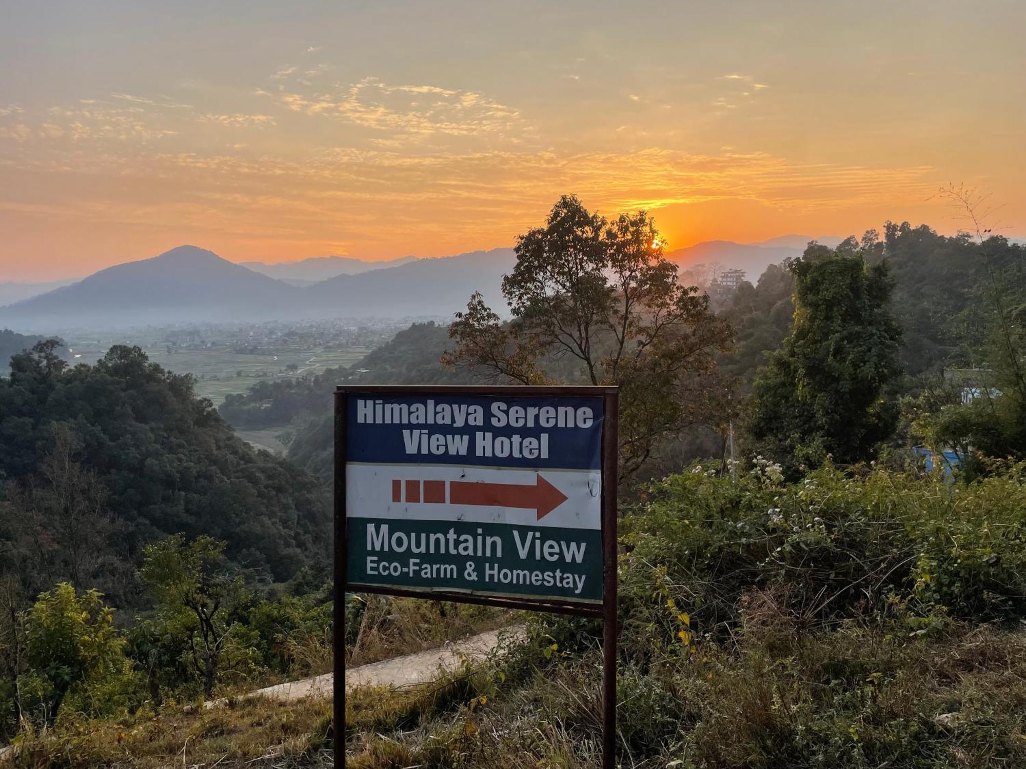Himalaya Serene View Guest House & Farm Stay Deorāli Eksteriør bilde